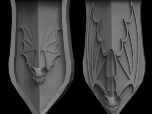 AOS War Hammer Fantasy replacemente icon shield Pack Vampires Modelo de impresión 3D