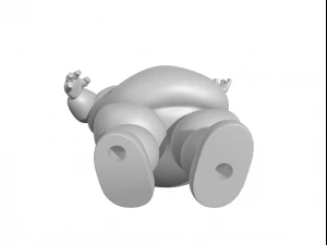 Marshmallow Man Stay Puft 3D Print Model