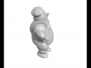 Marshmallow Man Stay Puft 3D Baskı Modeli