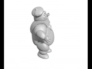 Marshmallow Man Stay Puft 3D Print Model