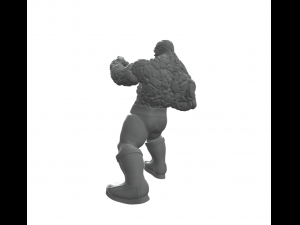 The Thingh Fantastic Four pose judo 3D Print Model