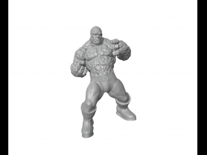 The Thingh Fantastic Four pose judo 3D प्रिंट मॉडल