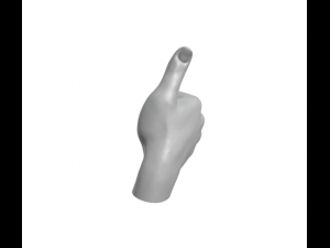 The okay sign - hand ok 3D Print Model