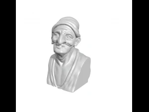 Pulcinella neapolitan 3D Print Model