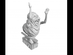 Slimer gost trap - gostbusters - film - action figures modular Modello di stampa 3D