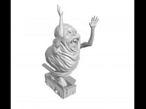 Ловушка для привидений Slimer - Охотники за привидениями - пленка - модульные фигурки 3D Принт Модель