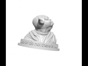 Master Yoda Action Figure Modelo de impresión 3D
