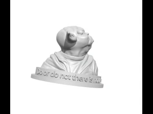 Master Yoda Action Figure 3D Print Model