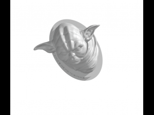 Master Yoda Action Figure Modelo de impresión 3D