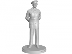 Army general - Guardia di finanza 3D Print Model