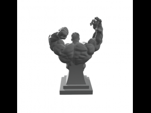Hulk smash 3D Print Model