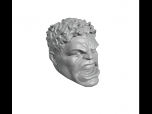 Hulk keychain head 3D Принт Модель