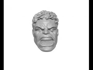 Hulk keychain head 3D Print Model