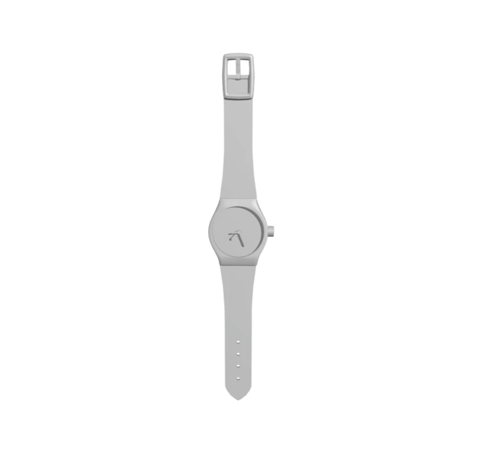 Clock - wristwatch 3D Print Model .c4d .max .obj .3ds .fbx .stl .blend