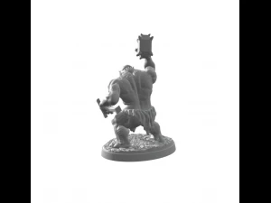 Moria Trol&uuml; Dev Canavar Y&uuml;z&uuml;ğ&uuml;n efendisi 3D Baskı Modeli