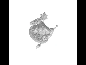 Moria Trol&uuml; Dev Canavar Y&uuml;z&uuml;ğ&uuml;n efendisi 3D Baskı Modeli