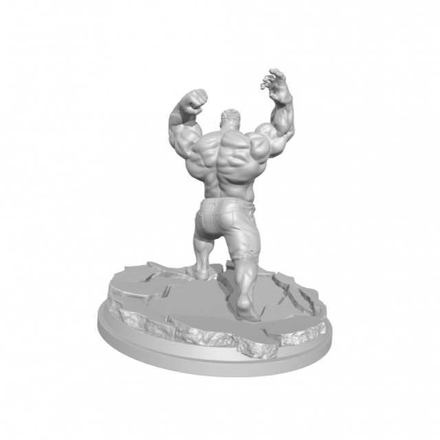 Hulk smash action figure top