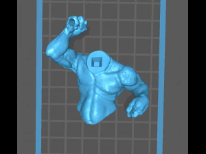 Troll of Moria Modular &ndash; Riese &ndash; Monster &ndash; Der Herr des Rings 3D Druckmodell