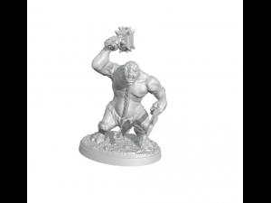 Troll of Moria Modular - Giant - Monster - The lord of the ring 3D Print Model