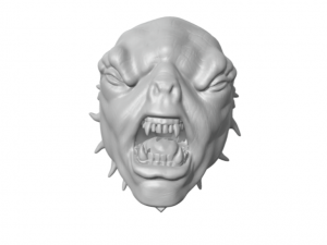 Troll of Moria head 3D Print Model
