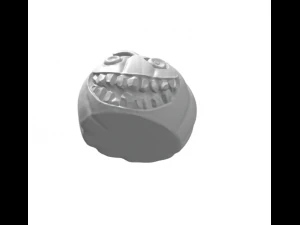 Halloweens scary pumpkin 3D Print Model