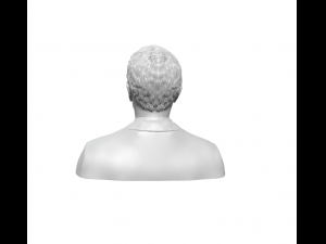 MARK ZUCKERBERG half lenght statue 3D 프린트 모델