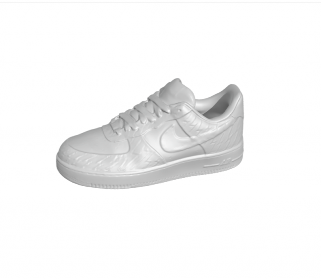 NIKE air force shoe 3D Print Model .c4d .max .obj .3ds .fbx .stl .blend 