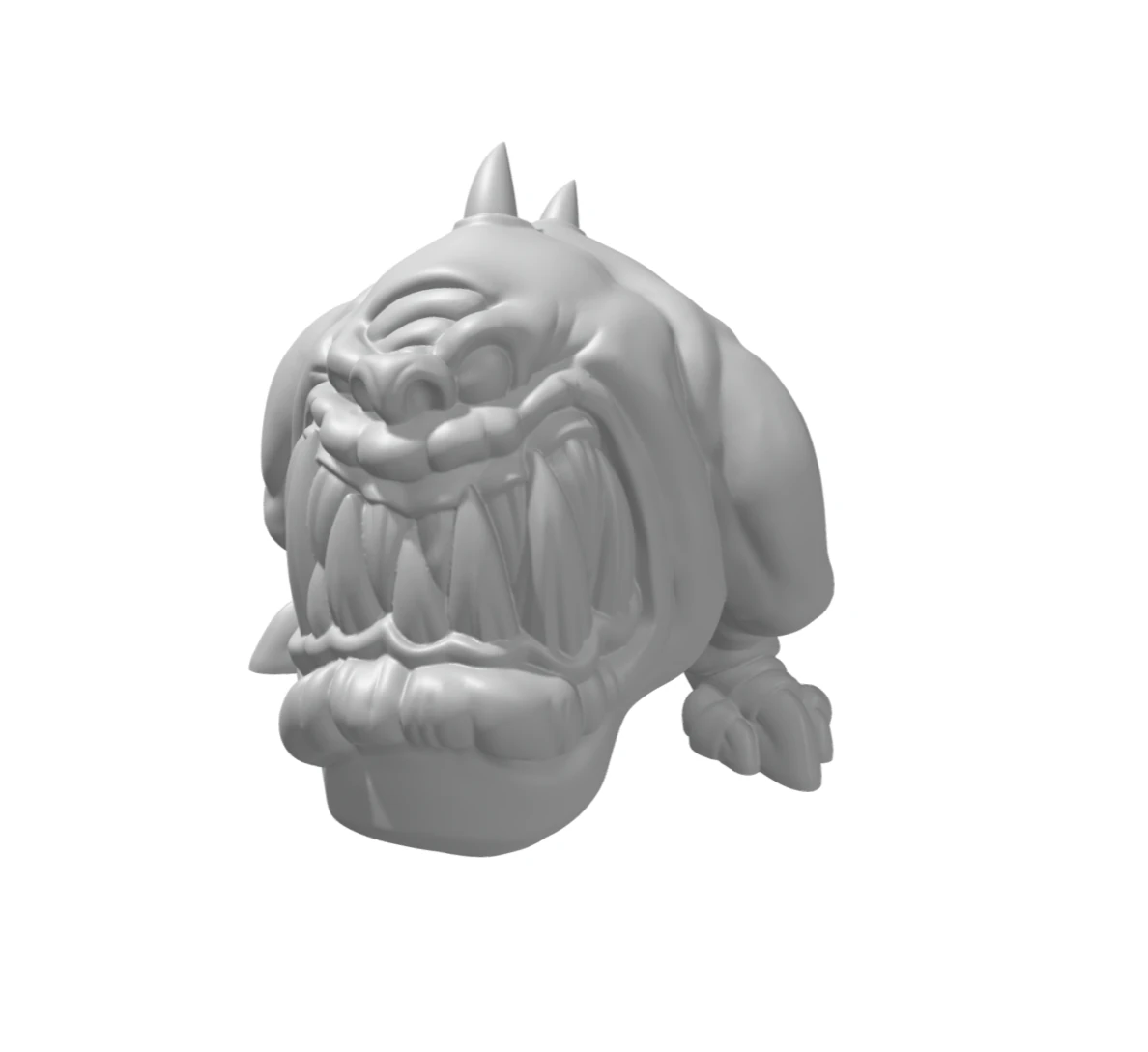 Squig monster desk lamp 3D Print Model .c4d .max .obj .3ds .fbx .stl .blend 