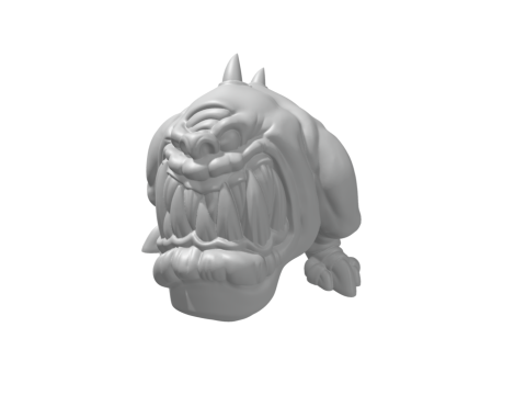 Squig monster desk lamp 3D Принт Модель