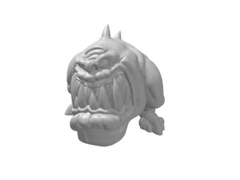 Squig monster desk lamp 3D Print Model