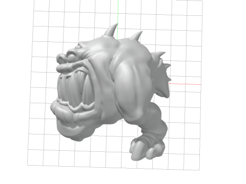 Squig monster desk lamp 3D Print Model