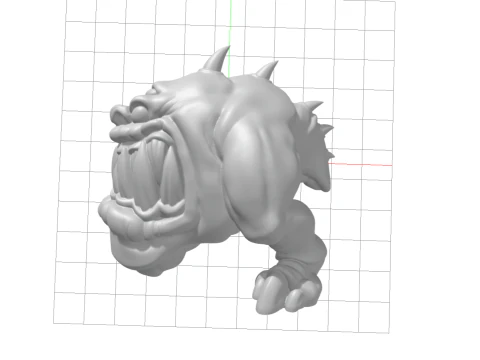 Squig monster desk lamp 3D Print Model