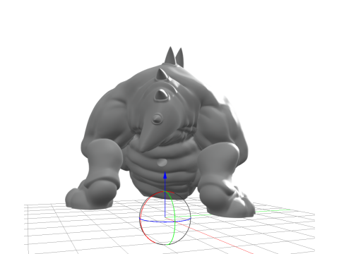 Squig monster desk lamp 3D Print Model