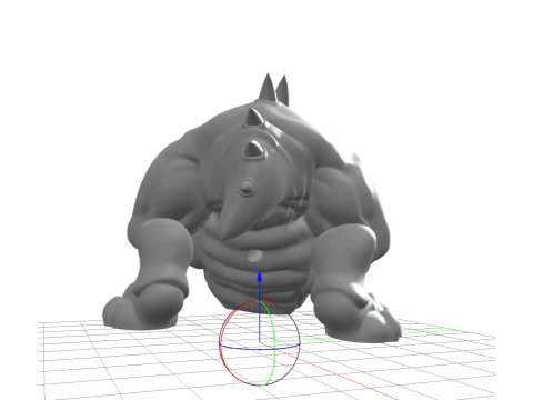Squig monster desk lamp 3D Print Model