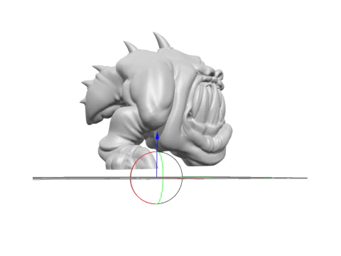 Squig monster desk lamp 3D Print Model