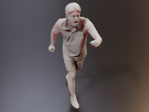 Realistic Soccer Players 3D - Detailed and Render-Ready Modèle 3D