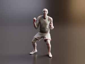 Realistic 3D Mens Basketball Team Blender Compatible Model 3D