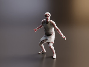 Realistic 3D Mens Basketball Team Blender Compatible Model 3D