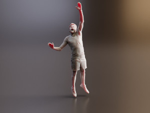 Realistic 3D Mens Basketball Team Blender Compatible Model 3D