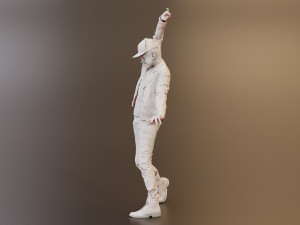 Ultra Realistic Young Man 3D Scan for AR VR Animation and Games 3D Model