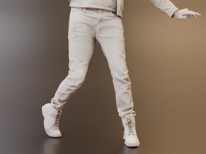 Ultra Realistic Young Man 3D Scan for AR VR Animation and Games 3D Model