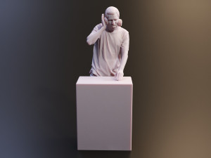 Realistic 3D Scan Hip Hop Mens Rappers 10 Models and Poses 3D-Modell