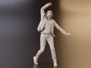 Young Man Scan 3D Model