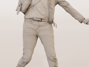 Realistic of Young Man - Detailed and Render-Ready Model 3D
