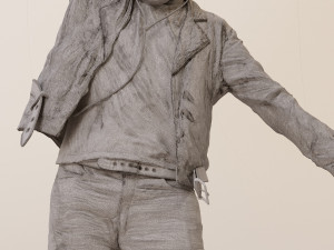 Young Pop Rock Man and Woman 3D Authentic Details Model 3D