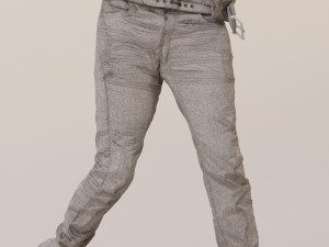 Young Pop Rock Man and Woman 3D Authentic Details Model 3D