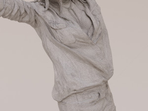 Young Pop Rock Man and Woman 3D Authentic Details Model 3D