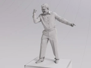 Man Woman Escape Action Scene - Unmatched 3D Realism 3D Model