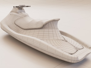 Ultra-realistic 3D Jet Ski - Perfect for Games and Animations 3D-Modell