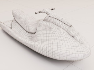 Ultra-realistic 3D Jet Ski - Perfect for Games and Animations 3D-Modell